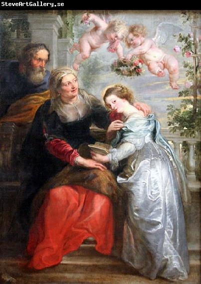Peter Paul Rubens The Education of Mary
